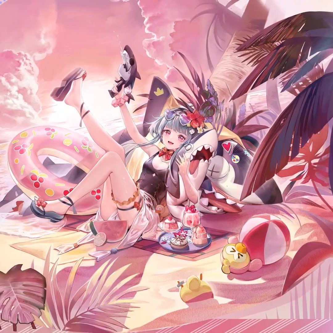 arrkstan's tweet photo. we don't talk about how aisno actually steps up their game when it comes to summer attire for kid sinners like owo actually looks cute and all https://t.co/vBAWh6Z2FE