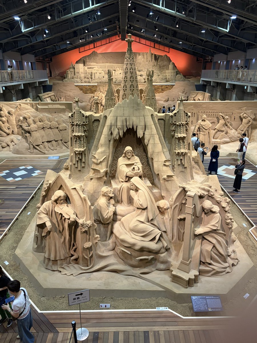 RS_NB's tweet photo. 鳥取砂丘 砂の美術館！

去年は日本がテーマだったんだなぁ、行けばよかった…。 https://t.co/3pF7PuJ2WW