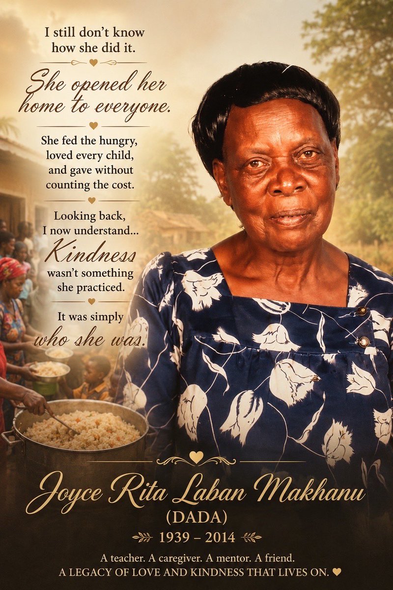nekesa_victory's tweet photo. My Legendary Grandma | Part 1: Kindness Was Her Language โค๏ธ
#MyLegendaryGrandma #Part1 #LegacyOfKindness #JoyceRitaLabanMakhanu #DADA #VictoryLens #VisualStoryteller #ChooseKindness https://t.co/zaDz8oNcpw