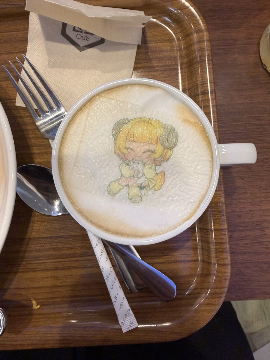 4tailfox's tweet photo. #出張あもこずキッチン 
最近オムライスばっかり食べてる気がする。こまど先生のSDあもこちゃん可愛い！ https://t.co/jrgF2UOHpA