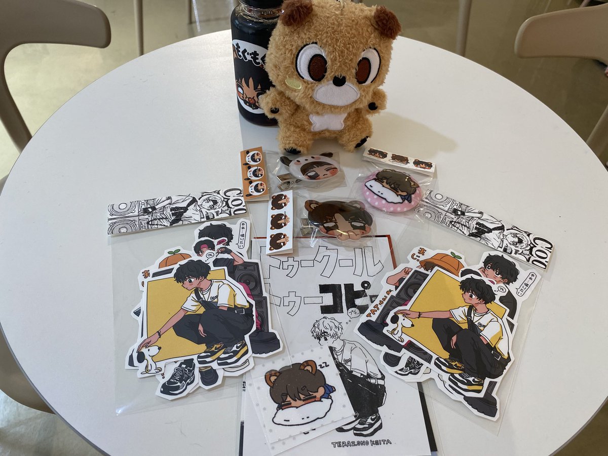 re_vnne's tweet photo. thank u fin for preparing a lovely birthday cafe~ #TOO_COOL_TO_COPY 

it was really luck to show up at the same time as keita’s visit 🥹❤️ i hope ita’s bday is filled with happiness and good food

#케이타
#HAPPYKEITADAY
#이타가_열어주는_7월
#케이타가_좋타고_말해_케이타가좋타 https://t.co/uiaX3yEEKr