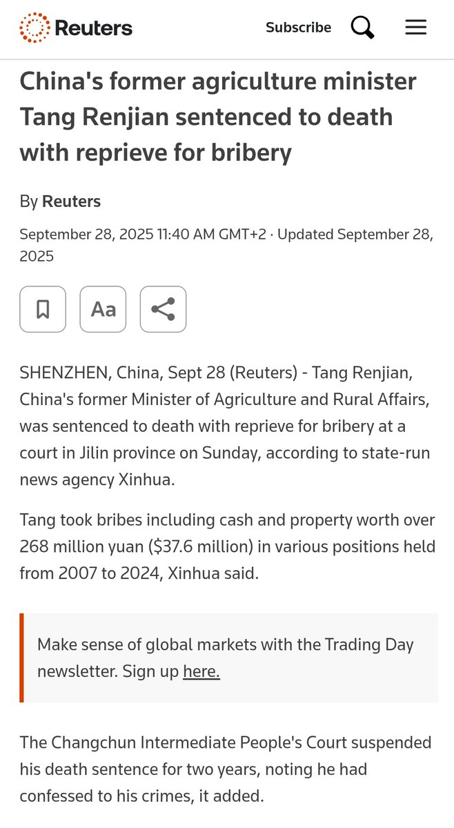 Rrasel_'s tweet photo. @AmbWuPeng Why do you give death sentences to corrupt politicians and ministers in your country, but then come to South Africa and work with one of the most corrupt governments and politicians in the world? https://t.co/TNbvqeDmnt