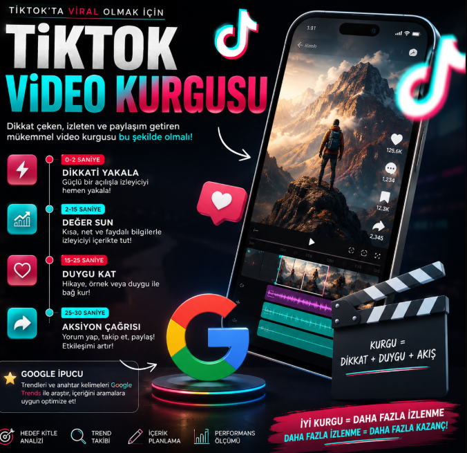 GcodeXS's tweet photo. GOOGLE ARTIK TEK TIKLA TIKTOK VIDEOLARI URETIYOR

Google sessizce oyle bir ozellik acmis ki...
Bir PDF, YouTube linki veya not yukluyorsun.
60 saniyelik hazir TikTok, Reels veya Shorts videosu geri donuyor.

Seslendirme var.
Animasyon var.
Ekran yazilari var.
Ve en ilginc kismi:

ÜCRETSİZ 

Bu ozelligin adi: Short Video Overviews (NotebookLM)

Neden bu kadar dikkat cekiyor?

Metin her zaman ekranda oldugu icin sessiz izleyenlerde bile calisiyor.

Bir makaleyi alip birkac tiklamayla videoya cevirebiliyor.

Eskiden saatler alan surec simdi dakikalara dusuyor.

Nasil kullaniliyor:

https://t.co/9Gi8OaNJ40 adresine gir
Yeni bir not defteri olustur
PDF, web linki, YouTube videosu veya notlarini ekle
"Video Overview" secenegine tikla
Short (dikey) formatini sec
Konuyu net yaz: "Aralikli orucun 3 hatasi"
Uret'e bas

Kimsenin soylemedigi kisim:

10 farkli kaynak yukleme.

1 veya 2 kaliteli kaynak kullan ve sunu ekle:

"12 yasindaki birine 60 saniyede anlat. Ilk 3 saniye guclu bir kanca olsun."

Asil farki yaratan kisim bu.