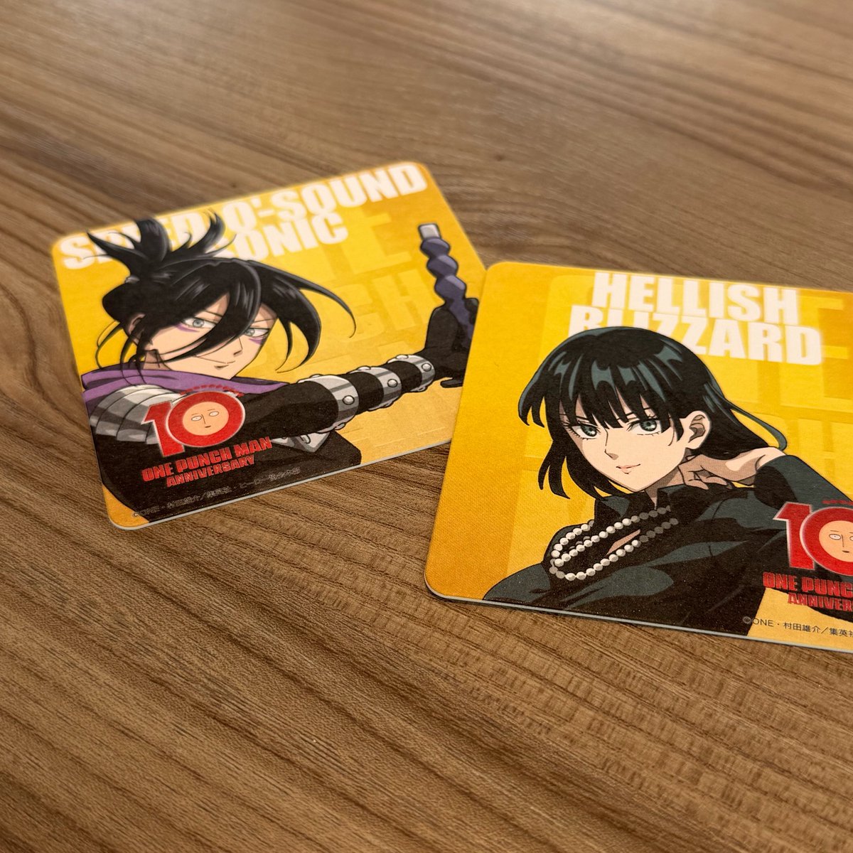 mupmwm's tweet photo. @li 【交換】　ワンパンマン　展　カフェ　特典　コースター

譲　フブキ ソニック
求　サイタマ

現在てんぼうパークカフェにおりますのでよろしくお願いいたします。 https://t.co/5u5HslvCaq