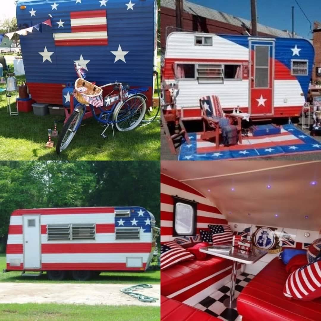 TheEnglishCarav's tweet photo. Wishing our friends across the pond a happy 4th of July!
#independenceday2024 #4thofJuly #redwhiteandblue #vintagecaravan #acrossthepond #starsandstripes https://t.co/QnTobvt98y