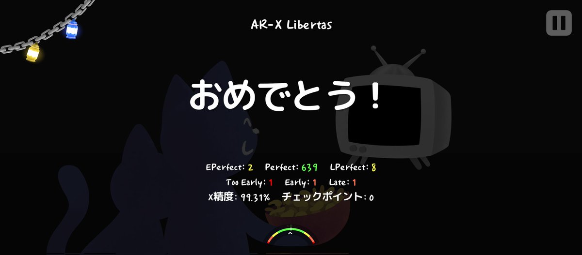 den_g_CHR's tweet photo. とりあえず99↑
できなかったとこ1箇所余分に叩いてた事実発覚して驚愕してる
尚できないとこも一回余分に叩いてるっぽい。
勘弁してけろ https://t.co/uPFl0rbUok