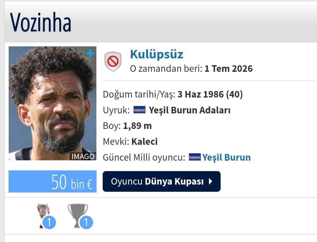 fmdestekcom's tweet photo. 40 yaşında kulüpsüz geldiği Dünya Kupasına damgasını vurdu, Vozinha saygıyı gerçekten hak ediyor. https://t.co/0abT1BAdzf