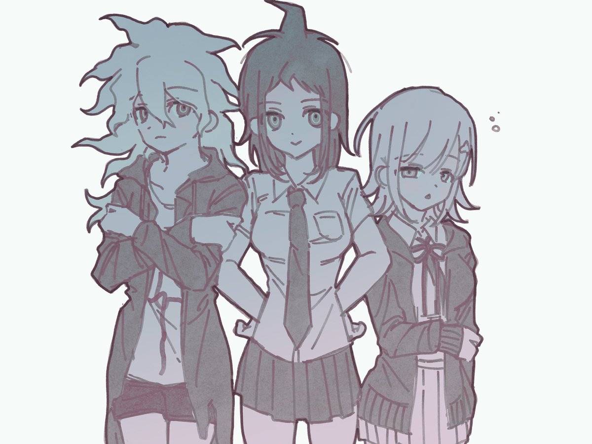 yuurineko_uuz's tweet photo. #ダンガンロンパ 
狛日七♀ https://t.co/iQrYbTyM24