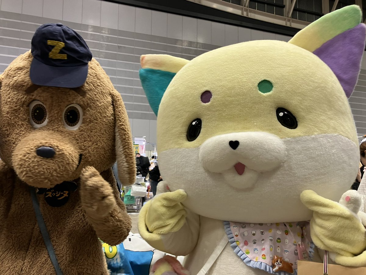 古着バザーゆめちゃん【値下げ交渉大歓迎】　 ワンちゃん🐶同士😊 もやし?! #ゆめしばぶー #ズッシーヌ