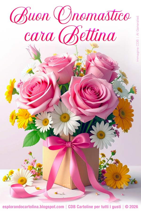 DebCris87617's tweet photo. 💖 Buon Onomastico Elisabetta, Bettina, Alison ed Elisetta. Un pensiero fiorito per una giornata meravigliosa 🌸 

https://t.co/UGJfHD6jwZ

#buononomastico #elisabetta #buononomasticoelisabetta #bettina #onomasticoelisabetta #augurielisabetta #tantiauguri   #onomastico https://t.co/12rdHjyrmA