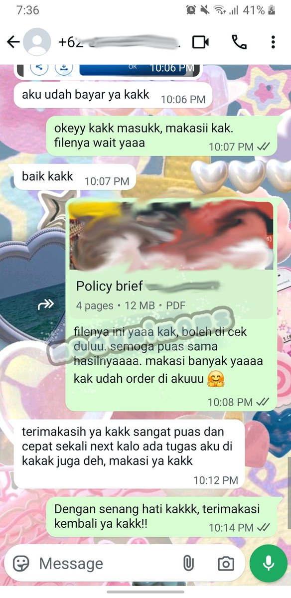 femgirl33's tweet photo. JOKI TUGAS 400+ TESTI 
✅ kirim fisik daerah bandung &amp; jatinangor

joki makalah
joki essay
joki soal
joki ppt
joki ketik
joki tulis tangan
joki poster/infografis
joki transkrip audio/video

📚 kesos sosiologi sejarah pkn ips pancasila politik
WA: https://t.co/wRk9fi7p1W
#zonauang https://t.co/tNF70w1wex