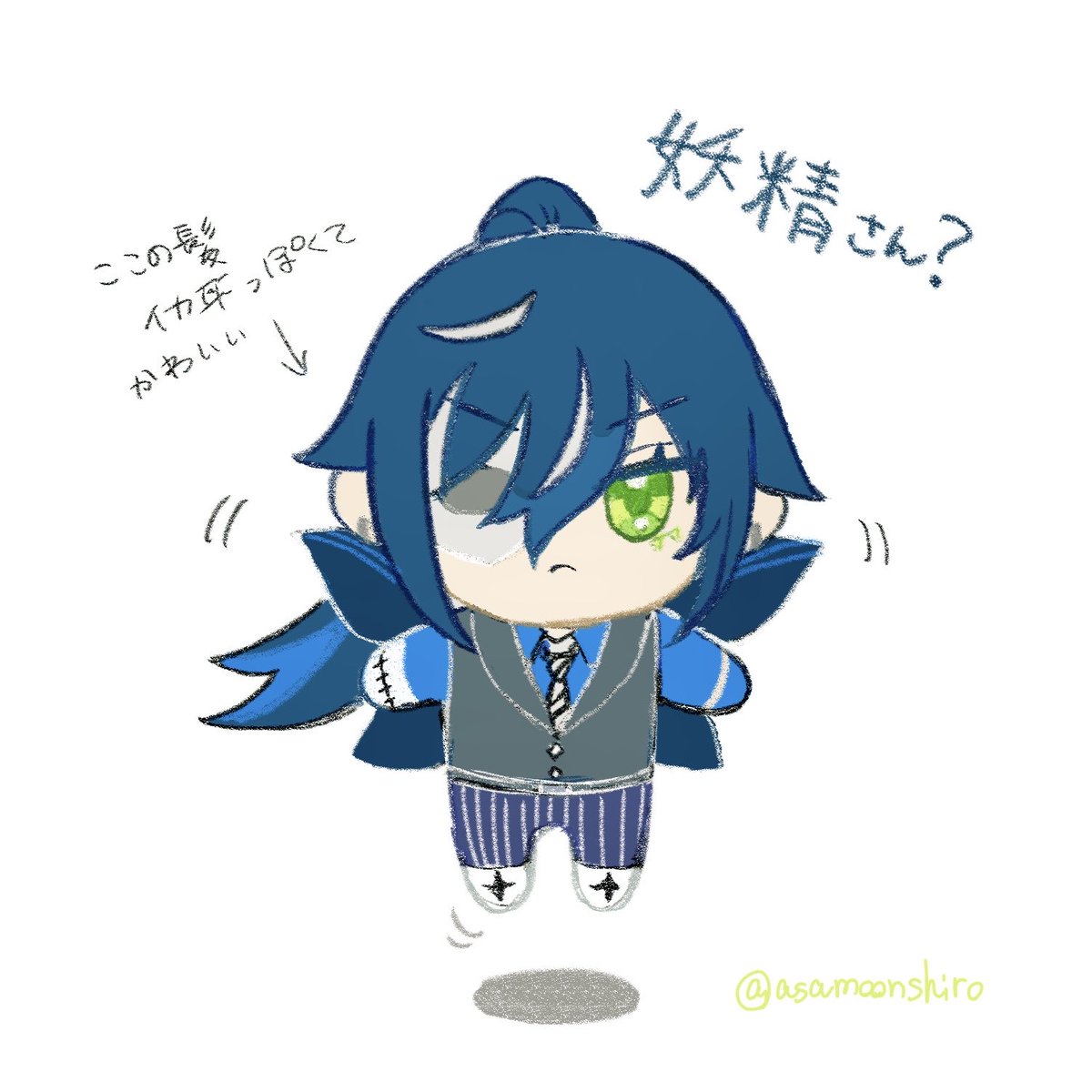 asamoonshiro's tweet photo. ぱるぼすき、上着がヤンチャすぎて飛べそう。 https://t.co/jNcBu8uukd
