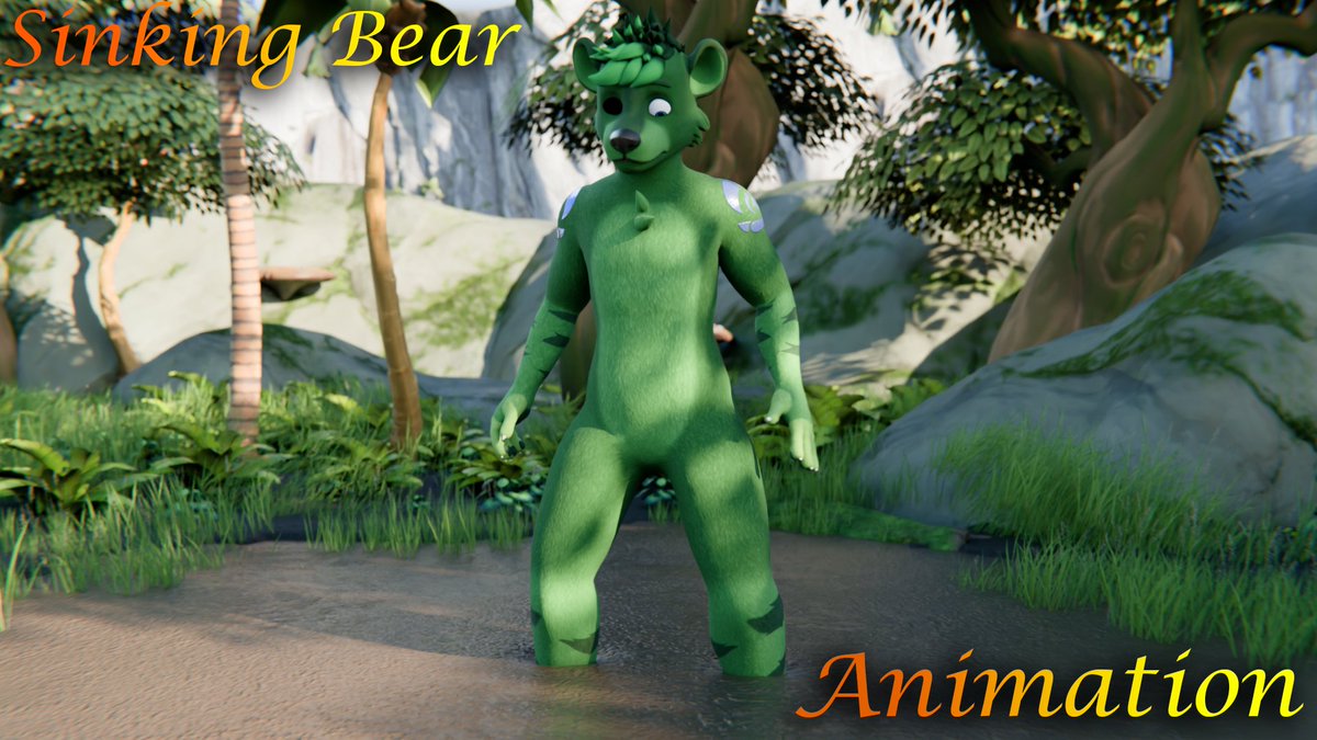 Absinkyyy's tweet photo. Animation Time!!! Enjoy a lone bear sinking in mud!

https://t.co/CTcnW3pKt6 https://t.co/No94aTxx52