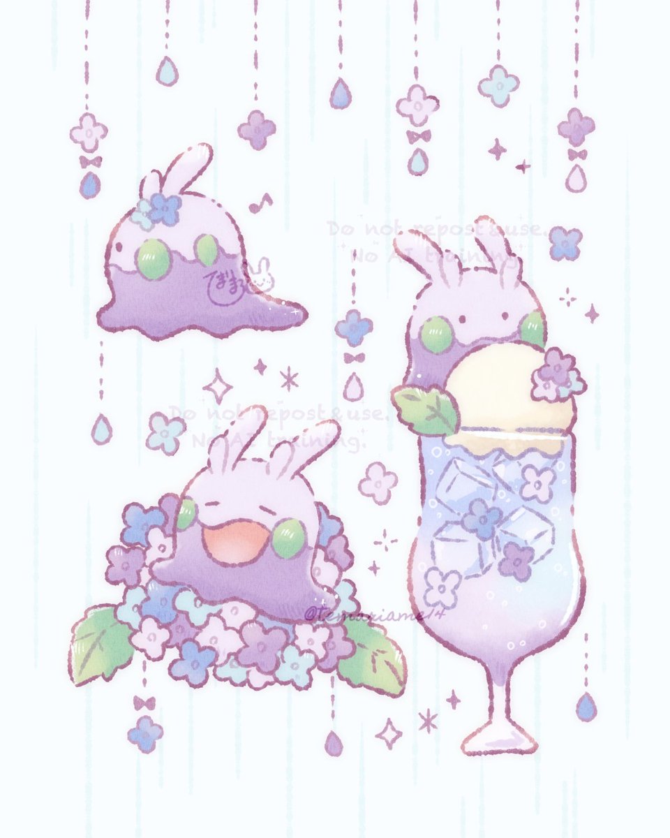 temariame14's tweet photo. ヌメラちゃんと紫陽花🌼*･

#ヌメラの日 https://t.co/OOcYDQwrUA