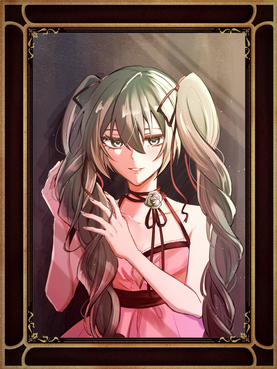 akunotabiji's tweet photo. 【ミクリア=グリオニオ（初音ミク）】
「ヴェノマニア事件」の被害者の一人。
事件後は、カルガランド伯爵に嫁入りし、「プラトーの花」と呼ばれたと伝承に残っている。
しかし一方で、嫁入り前は娼婦だったとも言われている。

#evilliouschronicles
#初音ミク https://t.co/ZZPoLtkEQV