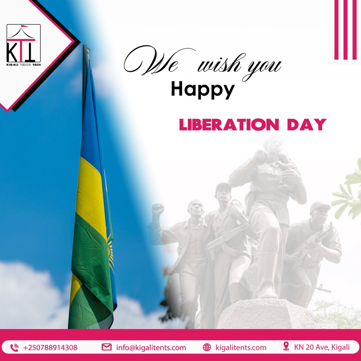 Kigalitents's tweet photo. Happy #liberation day #rwanda https://t.co/sCCmSiR0Uj