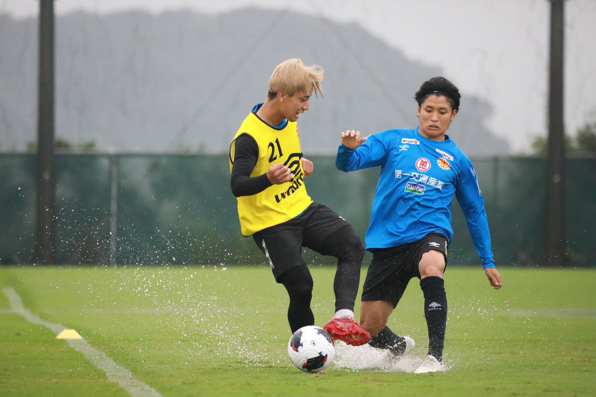 今日の新門司🌊】 𝙏𝙍𝘼𝙄𝙉𝙄𝙉𝙂 𝙋𝙃𝙊𝙏𝙊📸 練習前の大雨で