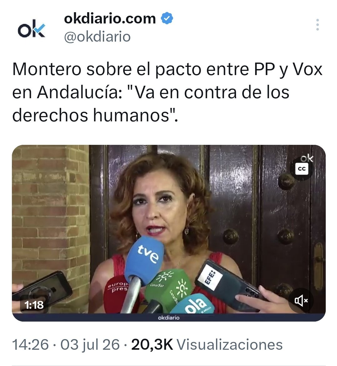 ElensGuitart's tweet photo. Defender que los españoles sean los primeros en su casa, defender el sentido común, no va en contra de ningún derecho humano, panda de corruptos. https://t.co/0A5W1Uqh6u