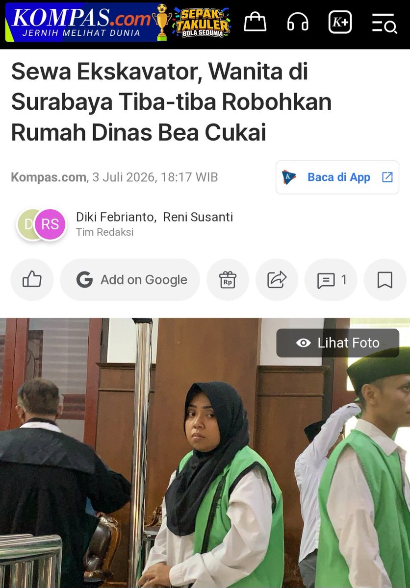 regar_op0sisi's tweet photo. Saya suka gaya ibu ini.
Tak banyak koar2, diam diam sewa ekskavator 7 juta langsung action. https://t.co/a8P6rTKXmf