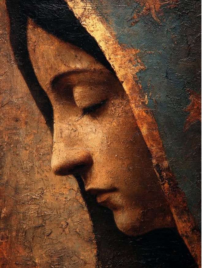 reina_padua's tweet photo. Mientras el mundo esperaba, María Virgen, fue bautizada por un bautismo de gracia para ser integrada en la vida nueva del Hijo.

Rom, 6:4 https://t.co/PjxgXA4S7v