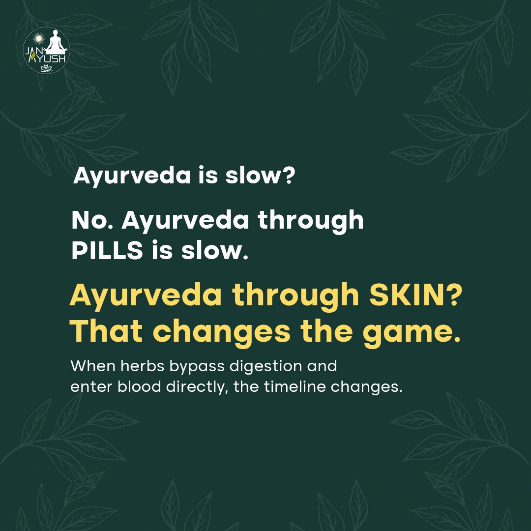 auretics's tweet photo. 🤔 Is Ayurveda slow?

The real question may be:
Can innovation change how wellness solutions are delivered?

Modern transdermal approaches are inspiring new possibilities for applying herbal formulations in everyday wellness routines. https://t.co/CRFVvbC1Wh