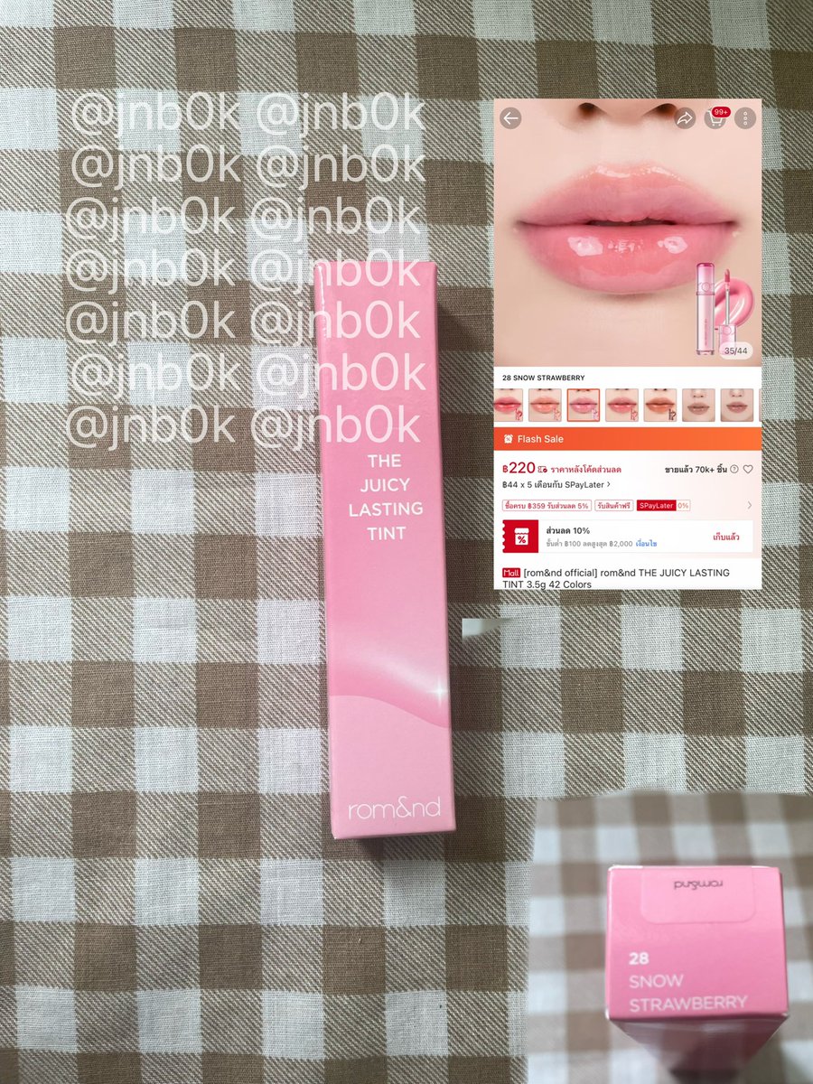 jnb0k's tweet photo. ลิป rom&amp;nd รุ่นใหม่ สีเบอร์ 28 
179  มือ 1 ไม่เคยใช้
ส่งฟรีค่ะ 
 #ส่งต่อเครื่องสําอาง  #ส่งต่อคสอ #ส่งต่อเครื่องสำอางมือสอง #dasique #kate #bwb #laglace #fwee #ตลาดนัดสกินแคร์ #maybelline #ลิปโรแมนด์ #rom&amp;nd https://t.co/0AsD0aAI21
