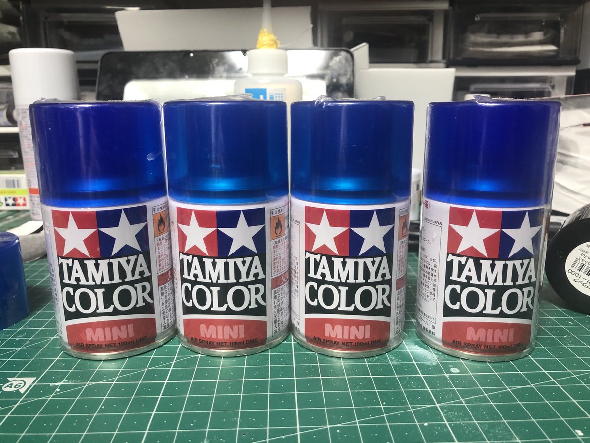 Starbow_Model's tweet photo. クリヤーブルーの在庫は伊達じゃないw https://t.co/MCc1apYNZZ