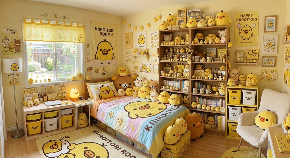 zhotinyuylng2's tweet photo. キイロイトリづくしの部屋！🐤💛 　　可愛すぎて癒される🥰 https://t.co/U4v2pouy7G