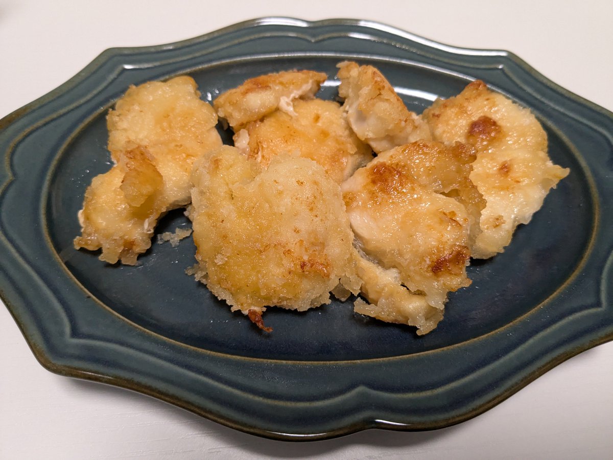 ito18ch's tweet photo. 自炊記録
鶏マヨ

りなてぃさんレシピ。ケチャマヨソースに付けて食べた。おいしい！ https://t.co/Jul66cJWLN