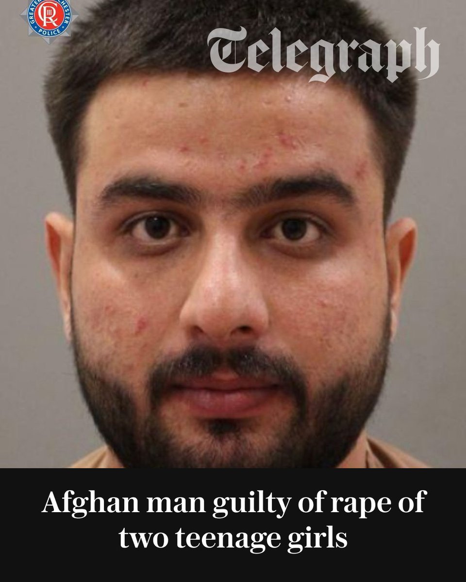 Telegraph's tweet photo. Sultani Bakatash, 29, groomed a 14-year-old girl online on Snapchat before inviting her and a friend to his flat in Georgina Court, Bolton, on Dec 6.

There, he plied both 14-year-olds with alcohol before raping them while they were unconscious, Bolton Crown Court heard.

🔗:https://t.co/b6dKqMGnjk