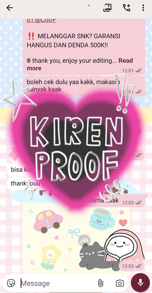 tea___peachU's tweet photo. 🎀 chatpgt plus 5u 1 hari
🎀 netflix 7 hari 1p1u
🎀 netflix 1 hari 1p1u
🎀 canva 1 hari https://t.co/pw2zEgfrWd