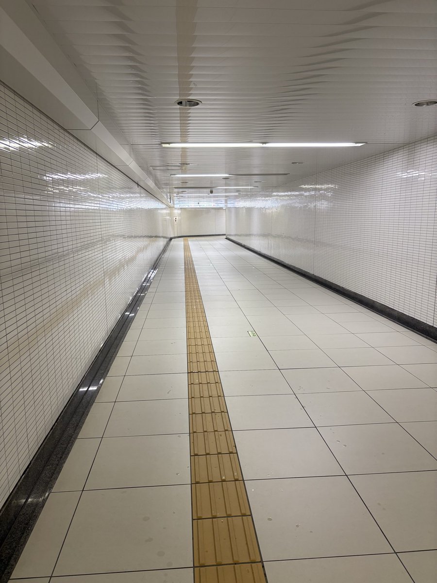 Euray_Chiffon's tweet photo. これ池袋駅なのにほぼ人通りがなくて、8番出口を彷彿とさせるよね
（最近新しく開通した出口です😆 https://t.co/sCusZ7Yro6