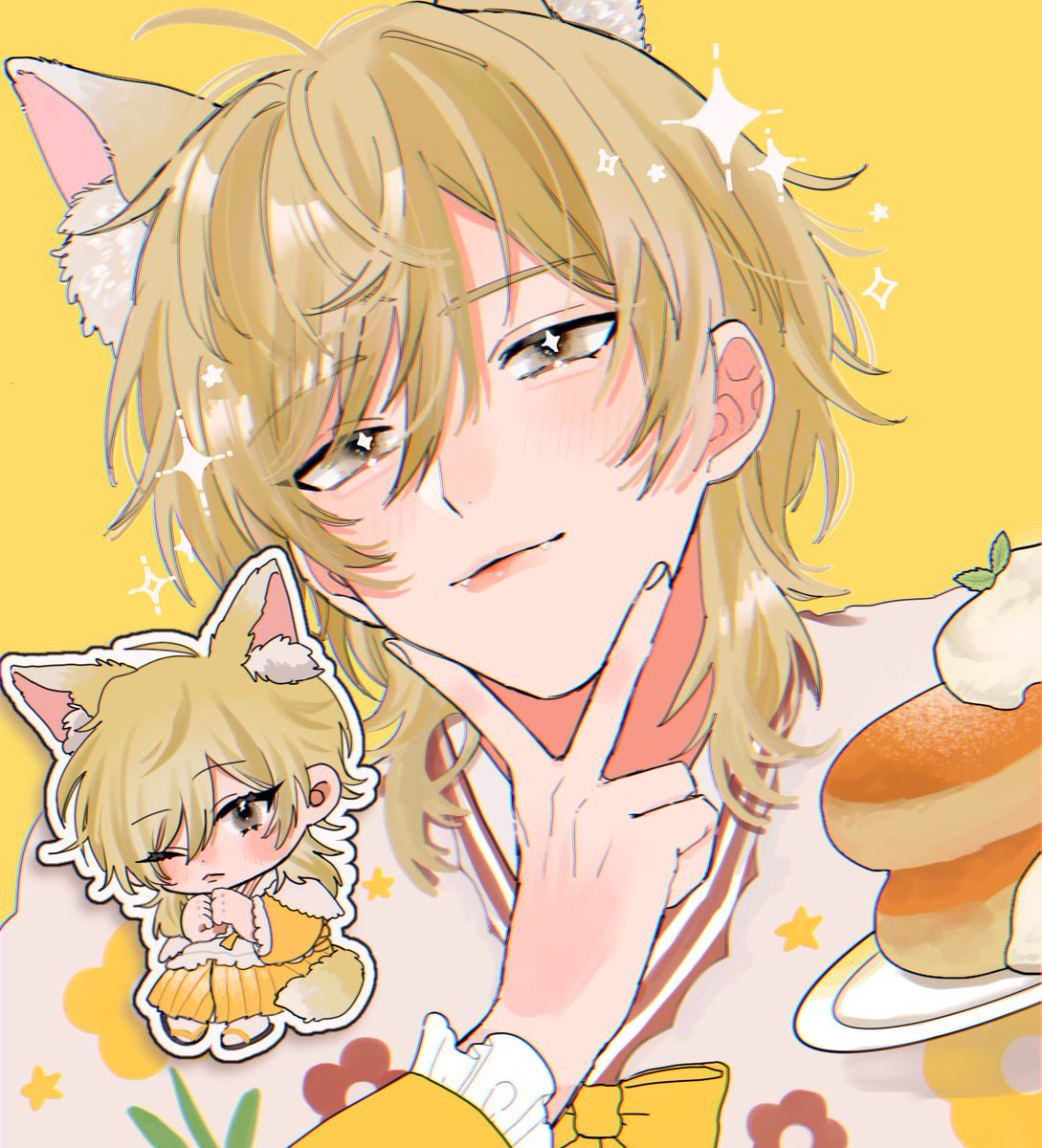jujujunkun0227's tweet photo. 🦊🥞💛⁎⁺˳✧༚ https://t.co/9ZzTUefWVS