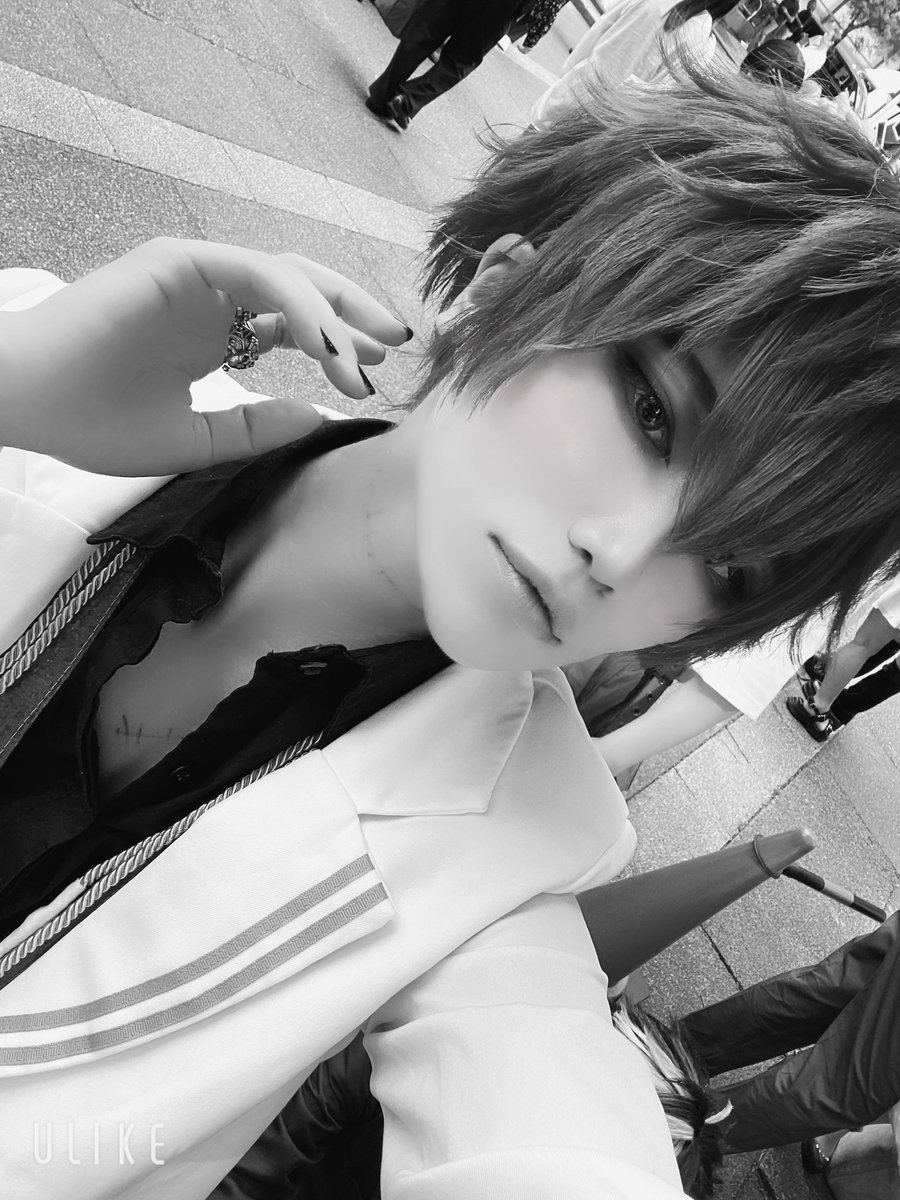 17Milbeh's tweet photo. モノクロ💀激盛れ https://t.co/QWfh8cmbmk