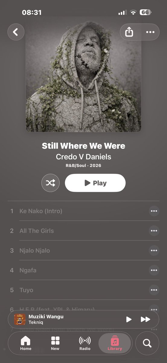 MsheguM's tweet photo. Hawu @AppleMusic  what happened to Credo’s album 🤧 https://t.co/qdjDzhLWc0