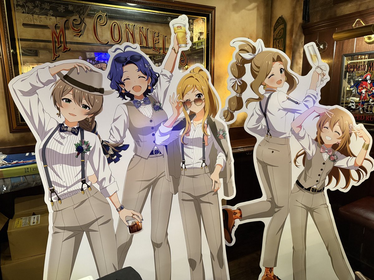 RITZ_100pro's tweet photo. HUBとミリオンのコラボを視察！
フードもドリンクも美味しい！

#ミリオンHUB 
#ミリオンコラボ現場視察 https://t.co/BDRFJmRBoV