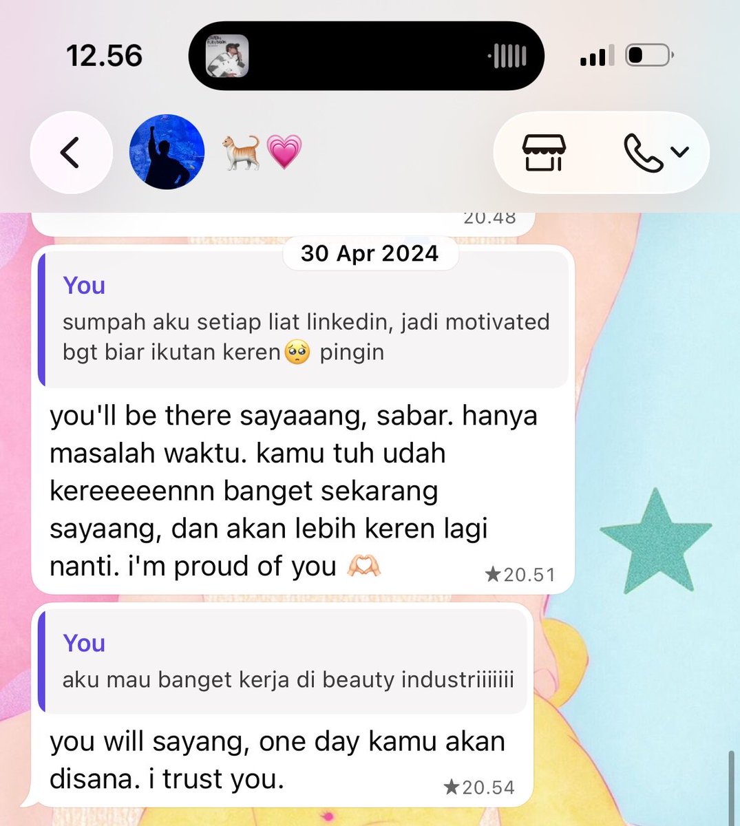 cabtto's tweet photo. being so loved and appreciated in every way &amp; achievement that i’ve made. . 

aku gak pernah berenti bersyukur bisa dapet pasangan yg se-warmful ini 🥺🩷. . https://t.co/g8rGQMo5Xx