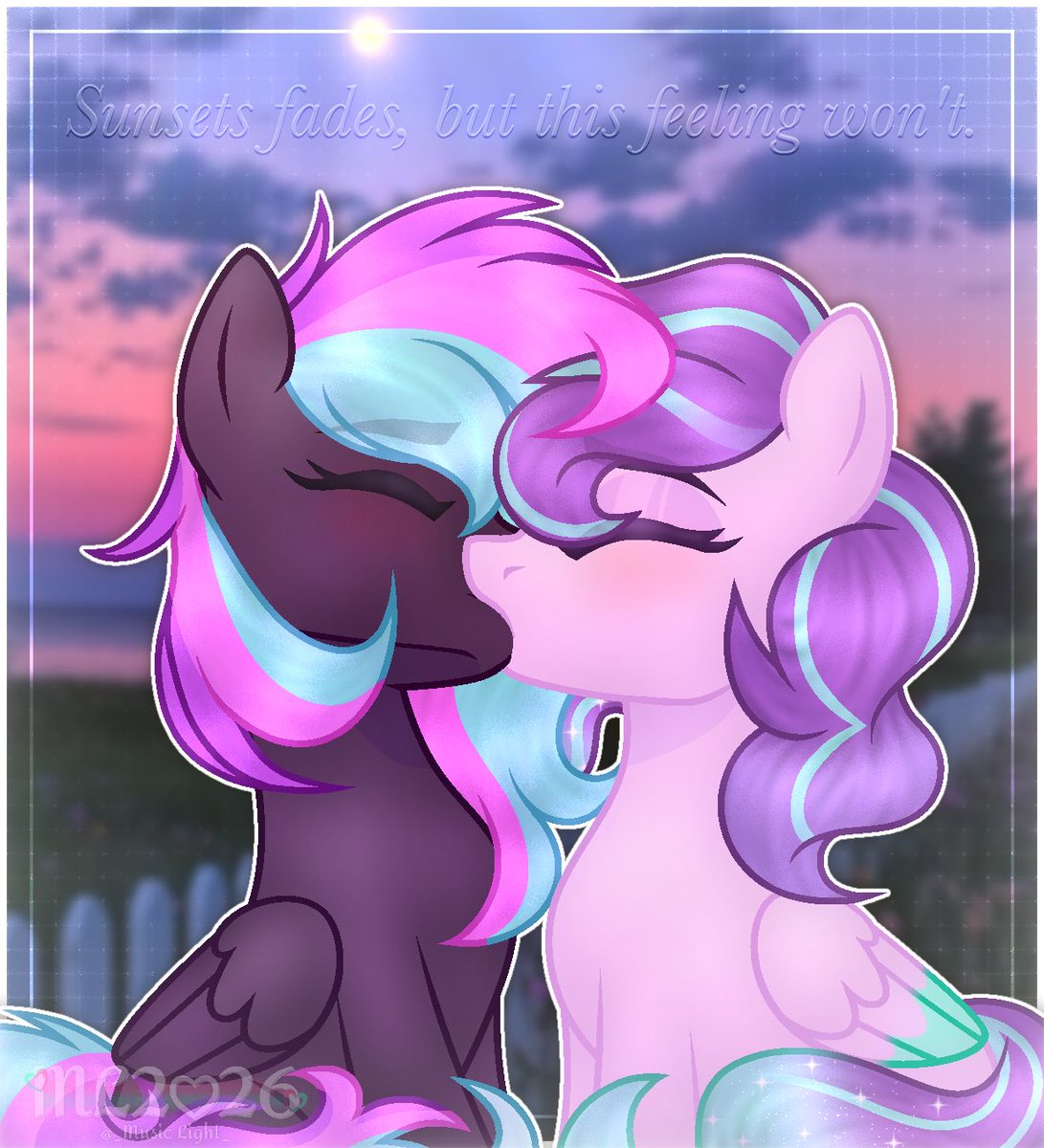 _Music_Light_'s tweet photo. 💋💜 Lovers Kiss YCH Commission for ashenelysian 🩵💋
Tysm 4 ur support! ✨ #mlp #ychcommission https://t.co/rfCuU7DXc2