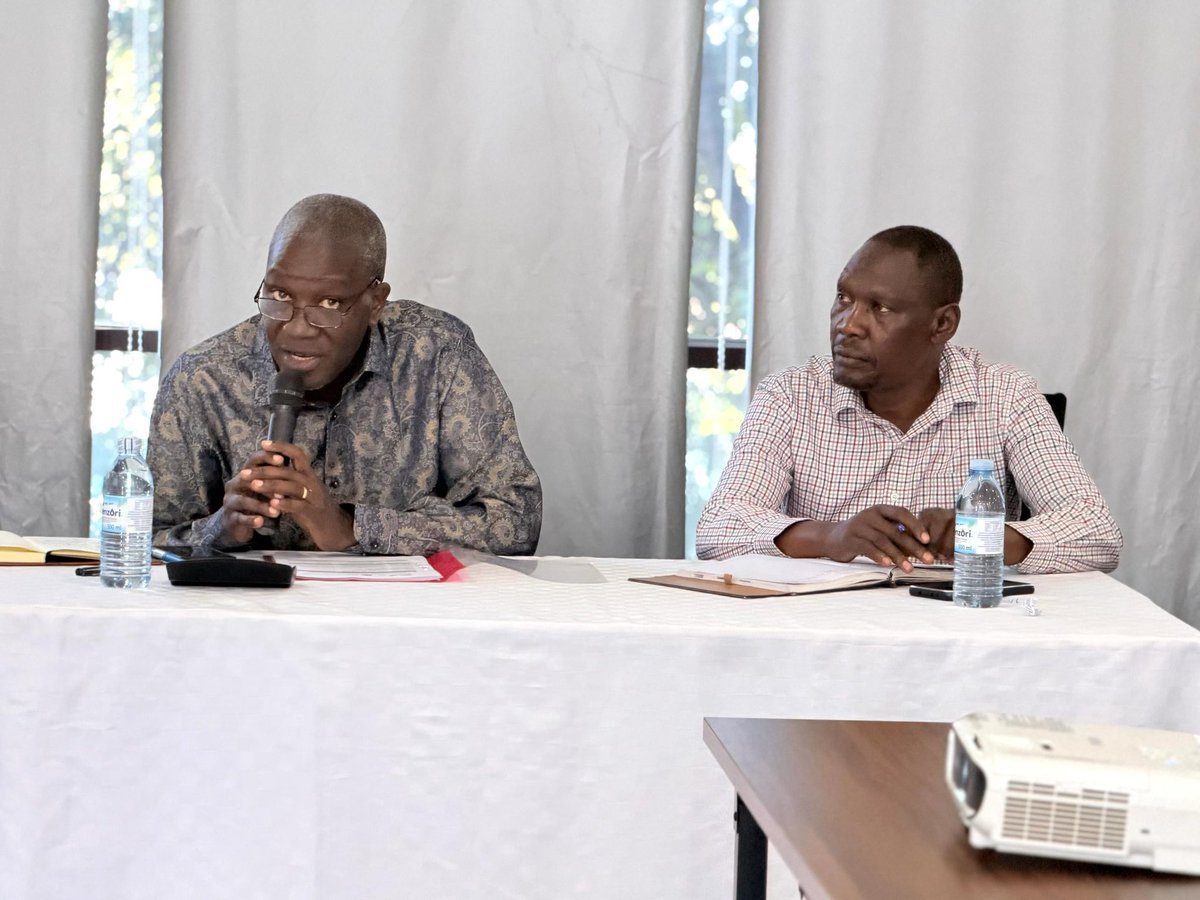 min_waterUg's tweet photo. #MWEworks: The 4th Project Advisory Committee (PAC) Meeting for the Drought Resilience in Karamoja Sub-Region (KDR) Project that was chaired by the @min_waterUg Permanent Secretary; Dr. @okidi64 took place at Strikers Hotel in Moroto District. https://t.co/qCFJPLvRfw
