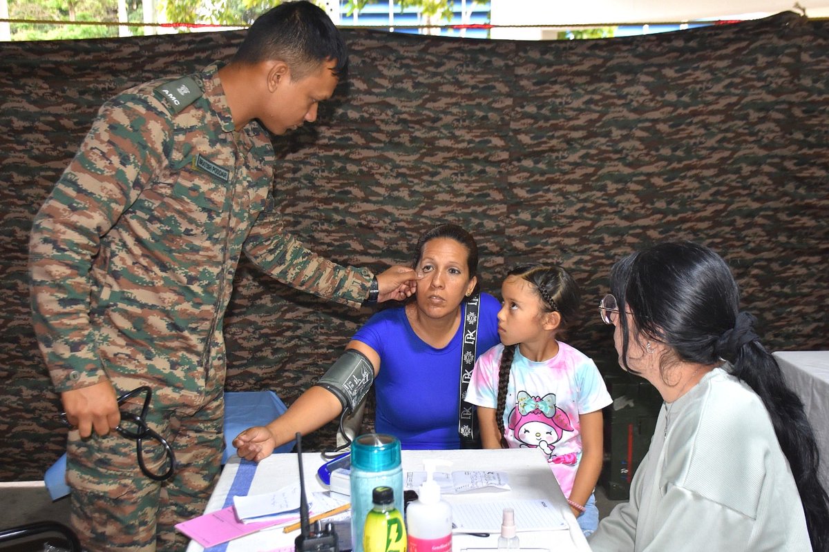 MEAIndia's tweet photo. Caring for people 

The Army Field Hospital continues to serve affected communities.

#OperationAmistad https://t.co/QU7maveVsc