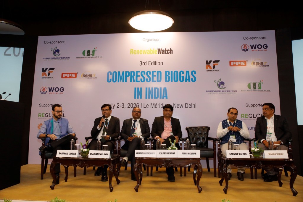 REnergyDynamics's tweet photo. Mr. Shashank Adlakha, COO, RED, brought this perspective to the Industry Perspective panel at Renewable Watch’s 3rd Edition of Compressed Biogas in India 2026.

#CBG #RenewableEnergy

@RW_Mag @REnergyDynamics https://t.co/gb4pfq1hJI