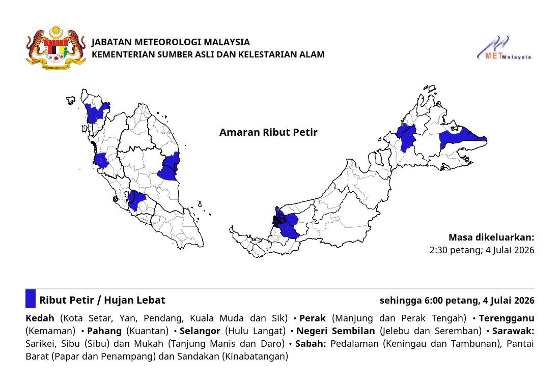 metmalaysia's tweet photo. AMARAN RIBUT PETIR. ⛈⛈⛈

#ributpetirmetmalaysia 
#metmalaysia
#NRES
#MalaysiaMadani https://t.co/bjOgpvChxV