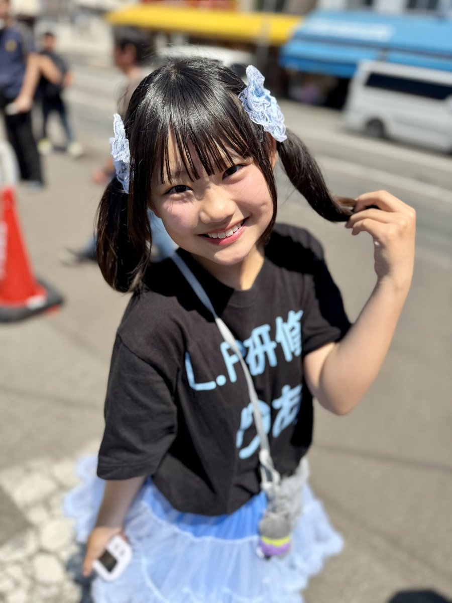 札幌場外市場定期ライブ #LP研修生 #りあ ちゃん 今日の良かったところ