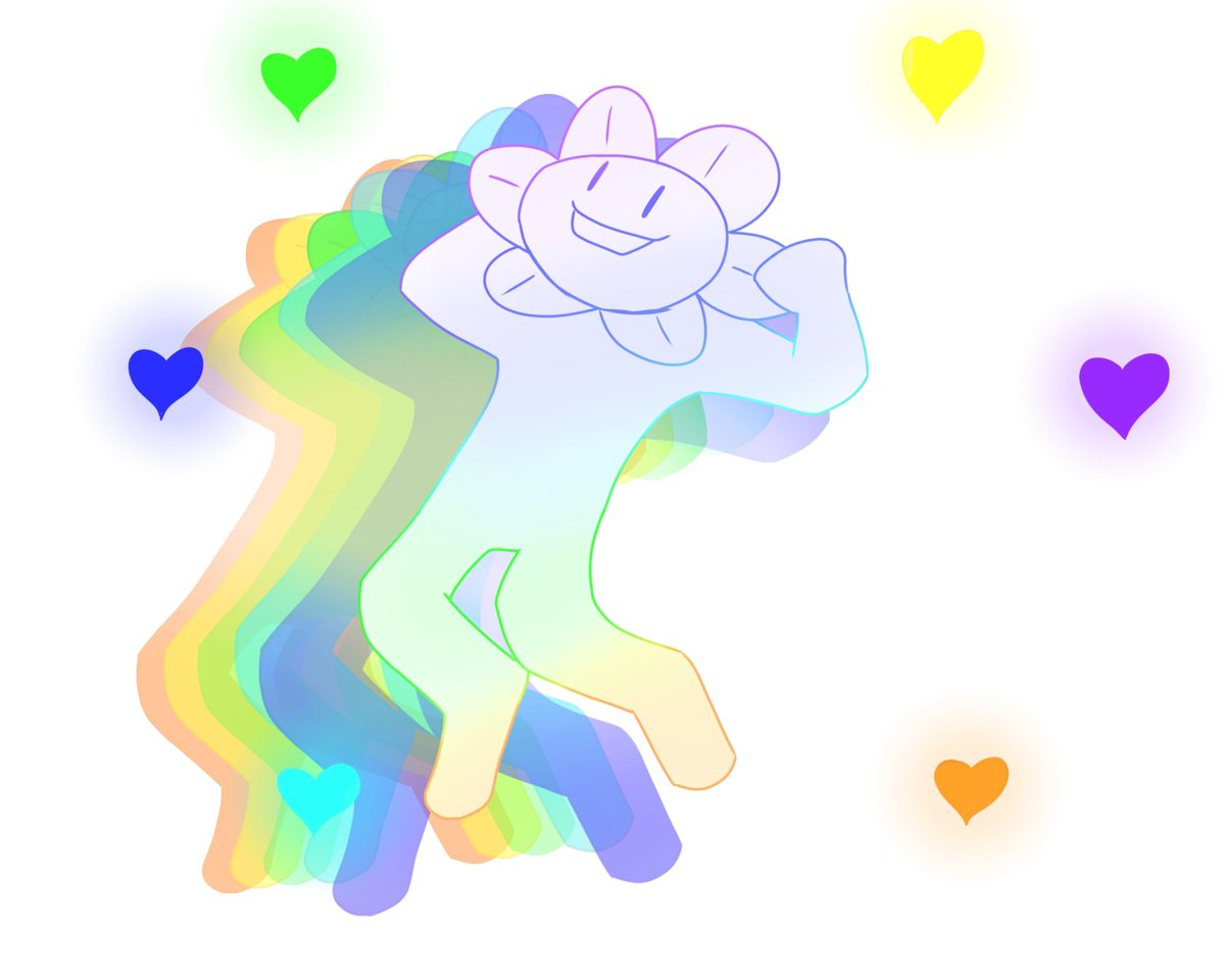 YAATAAN_mon's tweet photo. オ　メ　ガ　フ　ラ　ウ　ィ　‼️‼️🌈🌈💥💥(違 https://t.co/VAVXaOXIEA