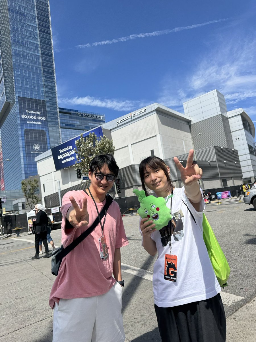 setsuo_itou's tweet photo. AnimeExpo2026！
ロサンゼルスに到着しております！

I'm in Los Angeles! https://t.co/jAM5AfOybc