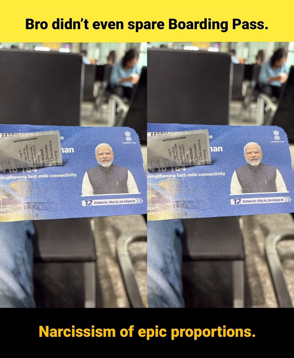 VinayDokania's tweet photo. Narcissist Pro Max Ultra https://t.co/85gTh35eLR