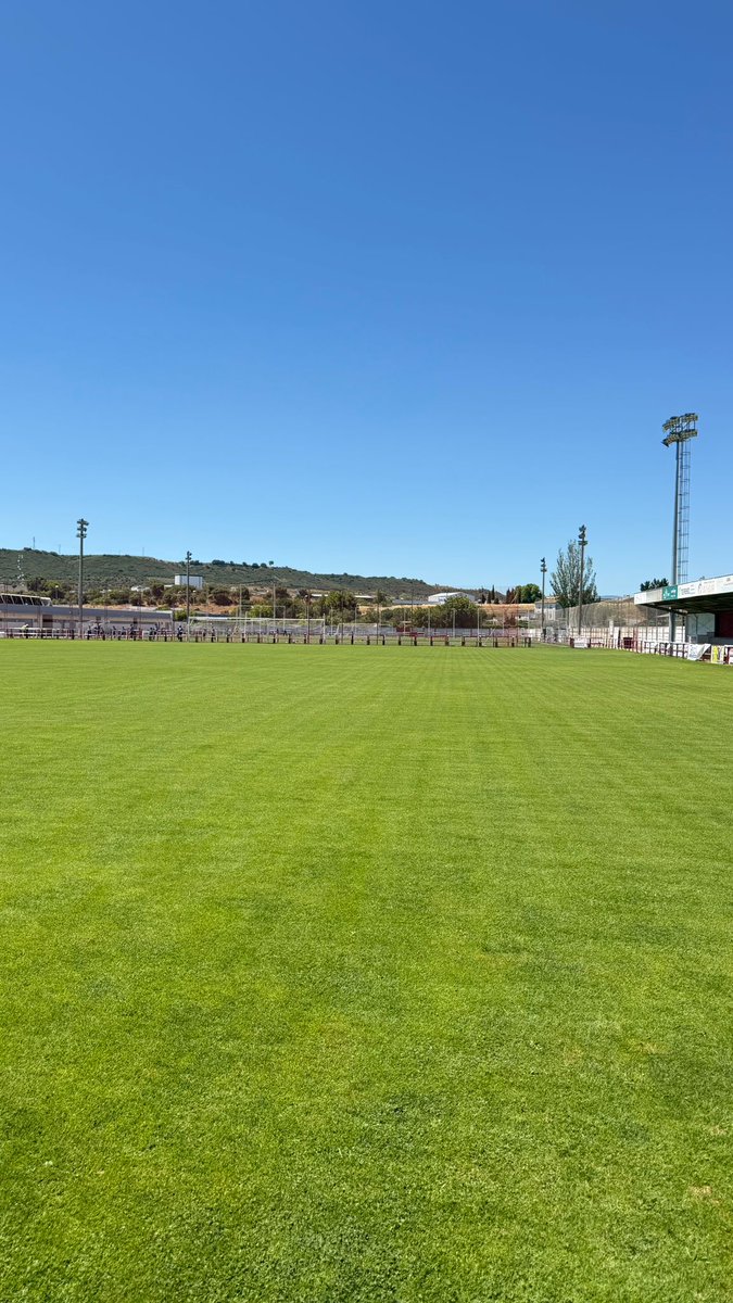 vareaoficial's tweet photo. 🌱❤️🤍 El césped del Ángel Aguado ya presenta un aspecto espectacular

Todo se está preparando para el regreso del equipo y el inicio de una nueva pretemporada. 

¡Cada vez queda menos para volver a rodar! 💪⚽

#VamosVarea ❤️🤍 https://t.co/tHsDgwWeAz