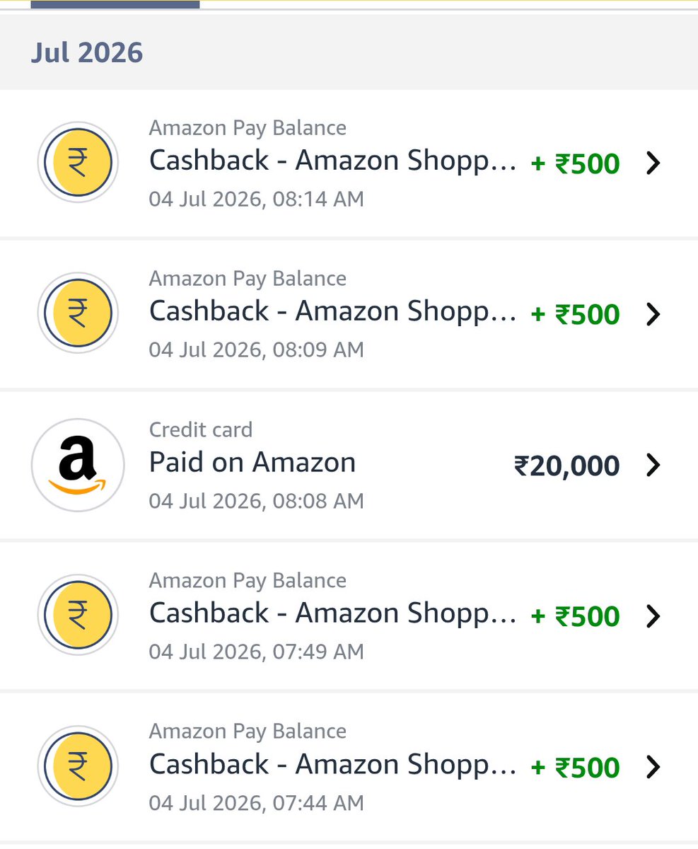 goyalvikas007's tweet photo. Got 2 k cashback in the form amazon shopping voucher by using both axis and SBI card .
#ccgreeks #amazongiftcard @DealsDhamaka https://t.co/wbfziksA9H