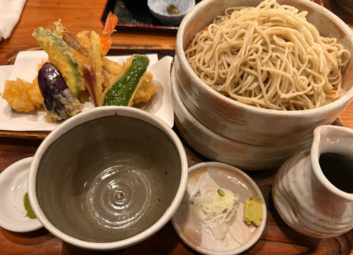 73speed_i's tweet photo. IQCの顧問の先生と行った蕎麦店
代替わりしたけど変わらずに美味しい🤤 https://t.co/Ch3VsFtIQF