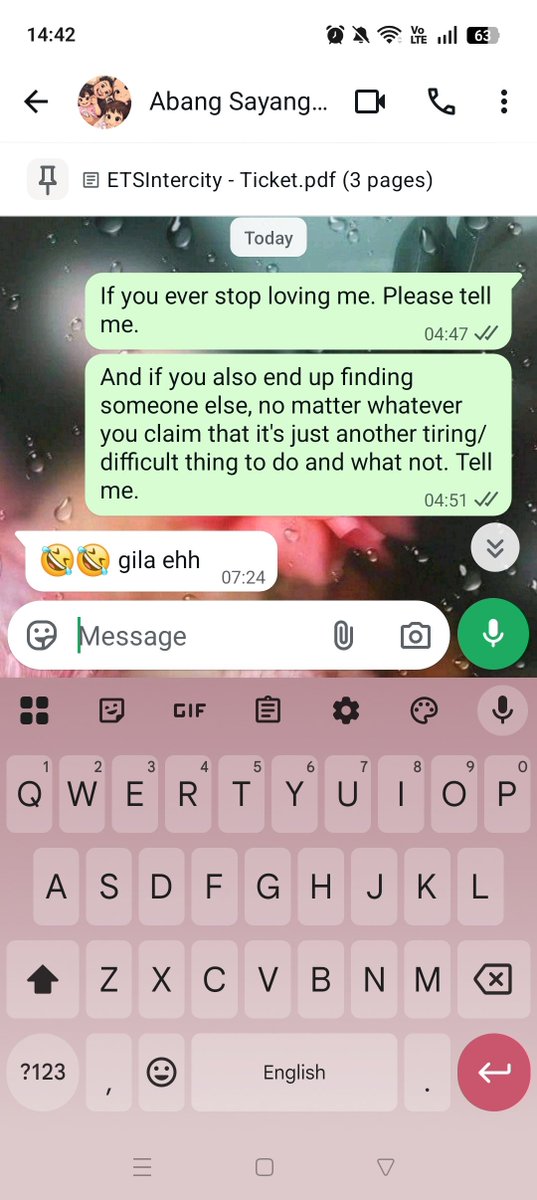 _missbulan's tweet photo. Idk if we haven't been spending time enough. Or I am watching too much drama/variety shows till bawah dlm mimpi that the man had another person. https://t.co/AaTSKLaT4i